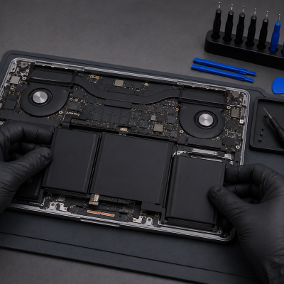 Ganti Baterai MacBook