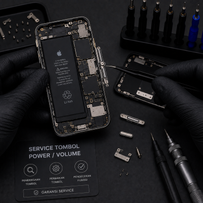 Service Tombol Power/Volume